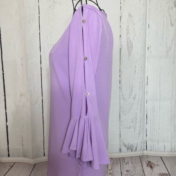 New York & Co Lavender Top - Picture 3 of 12